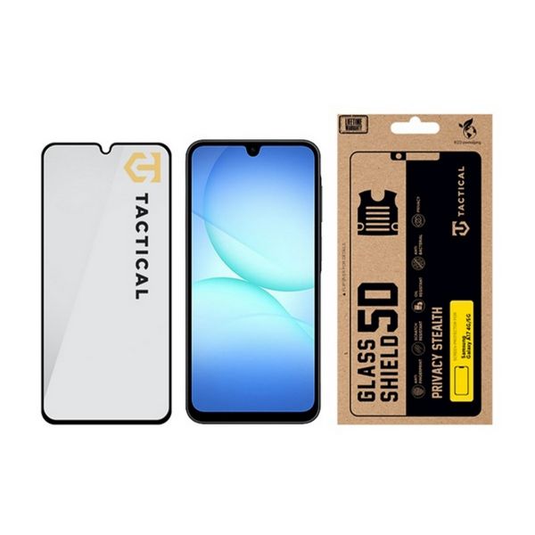 TACTICAL GLASS SHIELD PRIVACY STEALTH 5D képernyővédő üveg (5D, 0.33mm, 9H, betekintés védelem) FEKETE (57983128121)