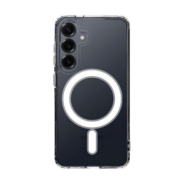 TACTICAL MAGFORCE szilikon telefonvédő (ütésállóság, MagSafe) ÁTLÁTSZÓ (57983123714)