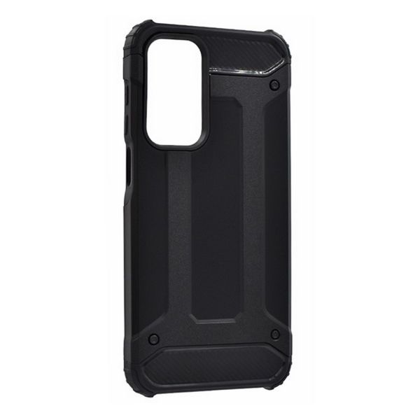 Gigapack Defender szilikon telefonvédő (ütésállóság, légpárnás sarok, fémhatás) FEKETE (GP-172484)