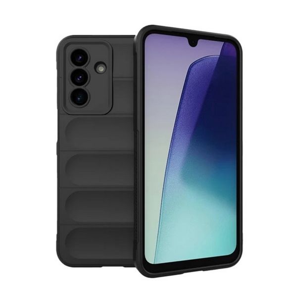 Gigapack Szilikon telefonvédő (ütésállóság, kameravédő, 3D) FEKETE (GP-172555)