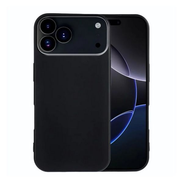 Gigapack Szilikon telefonvédő (matt) FEKETE (GP-173563)