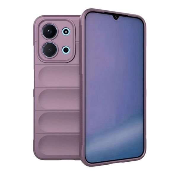 Gigapack Szilikon telefonvédő (ütésállóság, kameravédő, 3D) LILA (GP-180054)