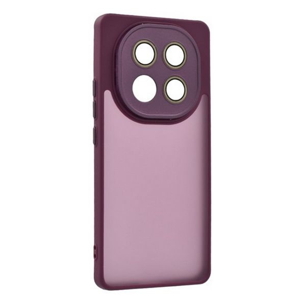Gigapack Szilikon telefonvédő (ütésállóság, akril hátlap, kameravédő) LILA (GP-180574)