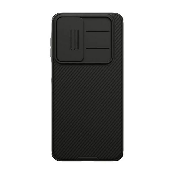 NILLKIN CAMSHIELD PRO szilikon telefonvédő (ütésállóság, kameravédő, csíkos) FEKETE (GP-175236)