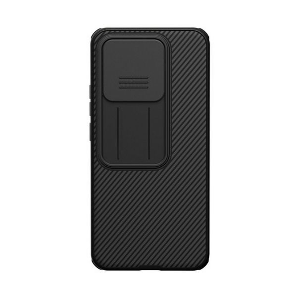 NILLKIN CAMSHIELD PRO szilikon telefonvédő (ütésállóság, kameravédő, csíkos) FEKETE (GP-179200)