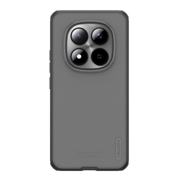 NILLKIN SUPER FROSTED PRO műanyag telefonvédő (ütésállóság, gumírozott, érdes felület) ÁTLÁTSZÓ/FEKETE (GP-180975)