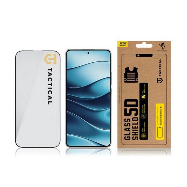 TACTICAL GLASS SHIELD 5D képernyővédő üveg (5D, 0.33mm, 9H) FEKETE (57983128522)