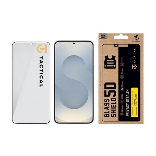TACTICAL GLASS SHIELD PRIVACY STEALTH 5D képernyővédő üveg (5D, 0.33mm, 9H, betekintés védelem) FEKETE (57983127207)