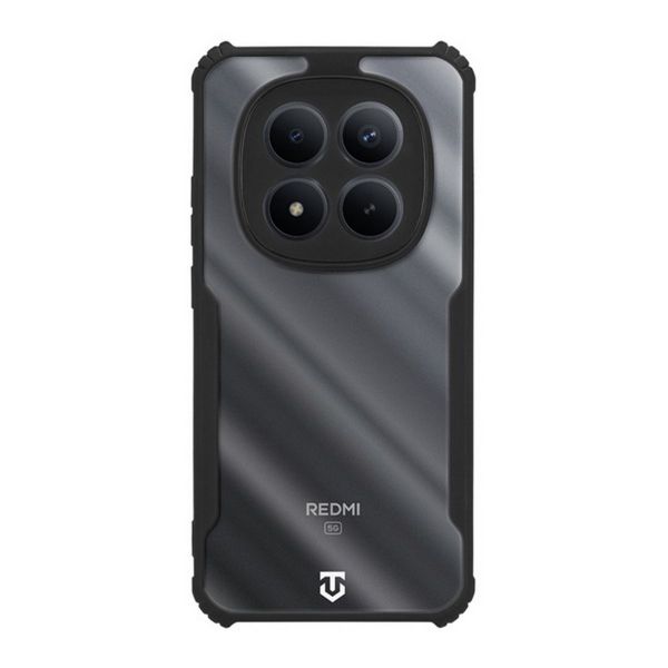 TACTICAL QUANTUM STEALTH szilikon telefonvédő (ütésállóság, légpárnás sarok, átlátszó hátlap, kameravédő) FEKETE (57983129101)