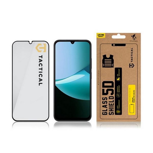TACTICAL GLASS SHIELD 5D képernyővédő üveg (5D, 0.33mm, 9H) FEKETE (57983128061)