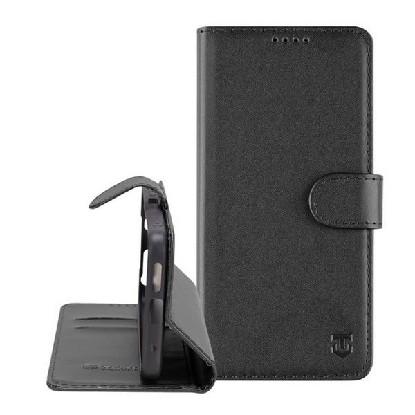 TACTICAL FIELD NOTES tok álló, bőr hatású (FLIP, oldalra nyíló, asztali tartó, bankkártya tartó, prémium) FEKETE (57983123364)