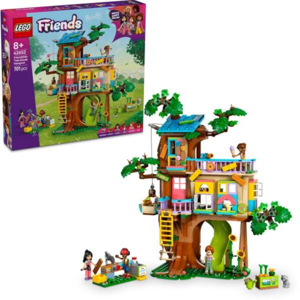 LEGO Friends Barátság lombház találkahely, építőkészlet vidám történetekhez (42652)