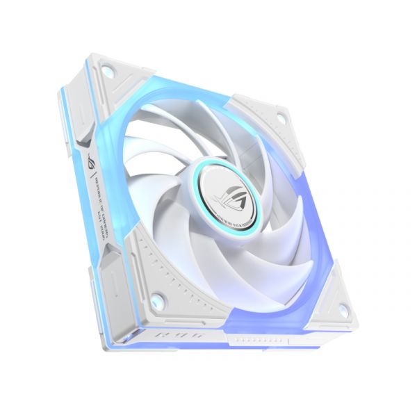 ASUS ROG EURUX GR120 ARGB Rendszerhűtő Ventilátor, 12cm (GR120-1/WT) fehér
