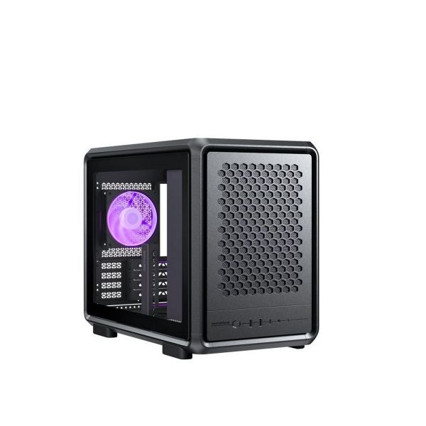 COOLER MASTER Ház Mini-ITX/Micro-ATX MasterFrame 400 Mesh Black, Tápegység nélkül, fekete (MF400M-KHNN-S00)