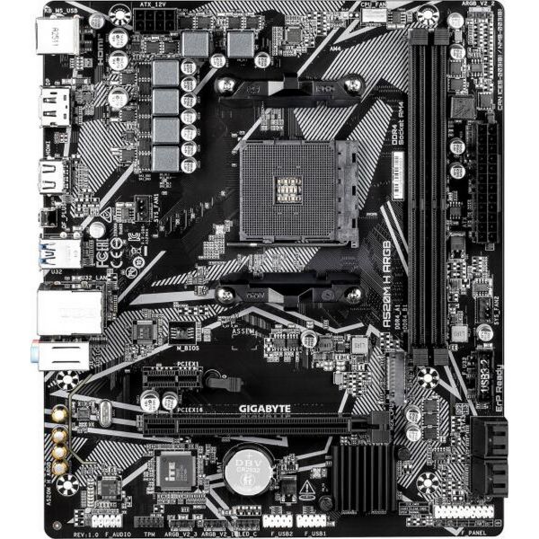 GIGABYTE A520M H ARGB AM5 M-ATX Alaplap