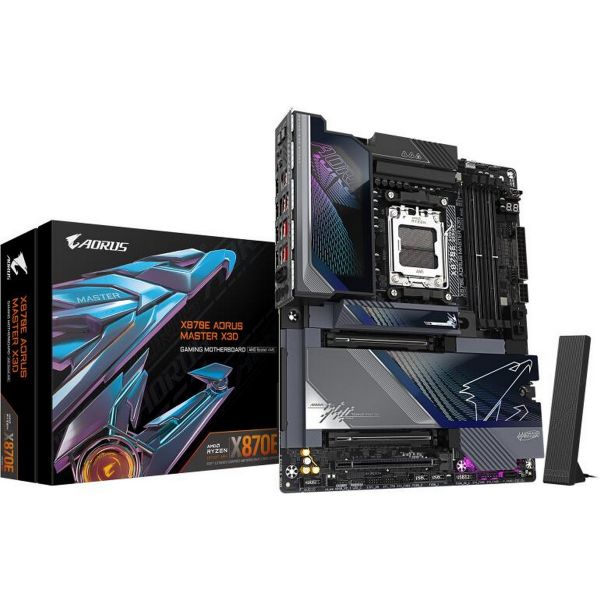 GIGABYTE X870E AORUS MASTER X3D AM5 ATX Alaplap