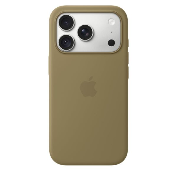 Apple iPhone 18 Pro Silicone Case with MagSafe - Olive (MK8V4ZM/A)