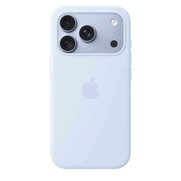 Apple iPhone 18 Pro Silicone Case with MagSafe - Crisp Blue (MK8W4ZM/A)