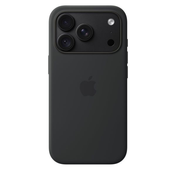 Apple iPhone 18 Pro Silicone Case with MagSafe - Black (MK8Y4ZM/A)