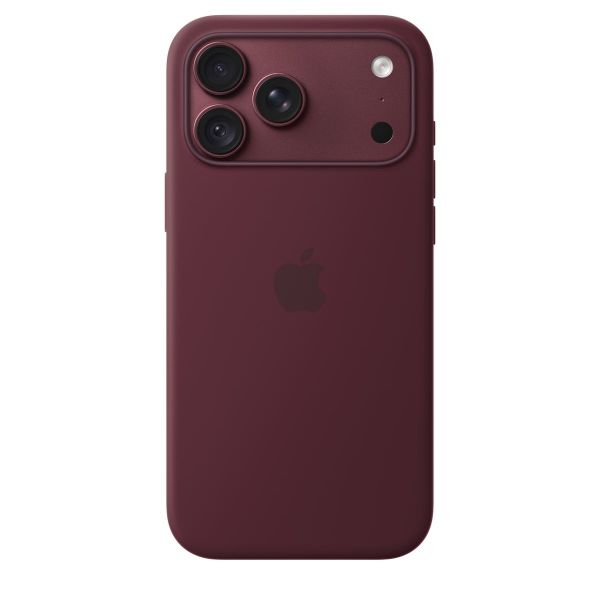Apple iPhone 18 Pro Max Silicone Case with MagSafe - Burgundy (MK914ZM/A)