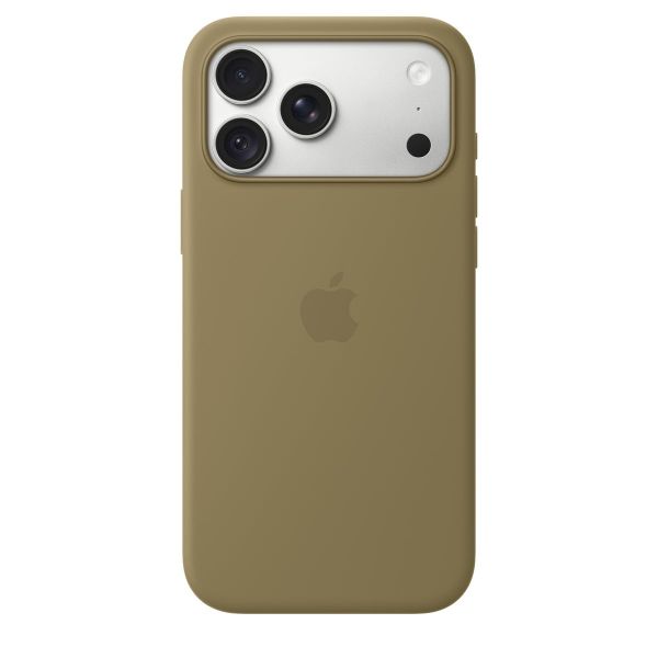 Apple iPhone 18 Pro Max Silicone Case with MagSafe - Olive (MK924ZM/A)
