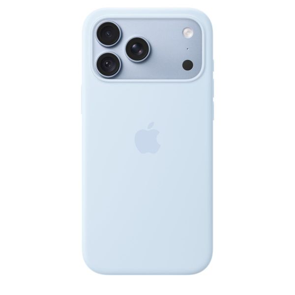 Apple iPhone 18 Pro Max Silicone Case with MagSafe - Crisp Blue (MK934ZM/A)