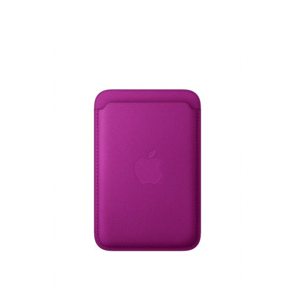 Apple iPhone FineWoven Wallet with MagSafe – Magenta (MK9G4ZM/A)