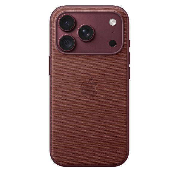 Apple iPhone 18 Pro TechWoven Case with MagSafe – Burgundy (MKD14ZM/A)