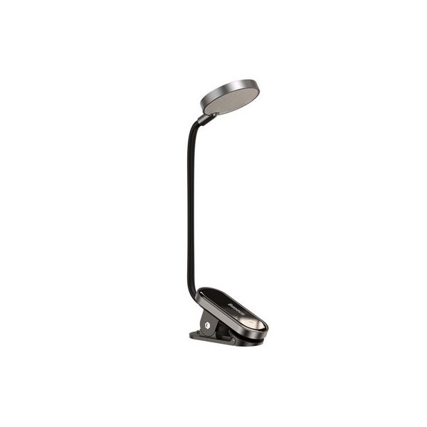 Baseus Comfort Reading Mini Clip vezeték nélküli olvasólámpa, szürke (DGRAD-0G)