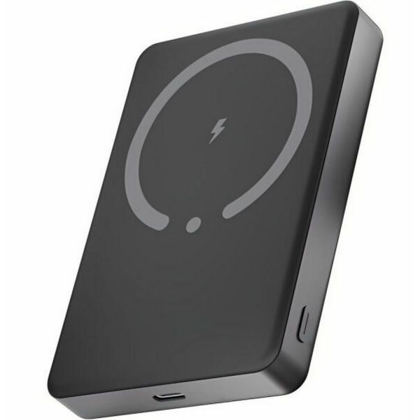 AVAX PB600 FREELY+ 15W Mágneses SLIM Vezeték nélküli Powerbank 10.000mAh + 20W USB-C (PD3.0), szürke