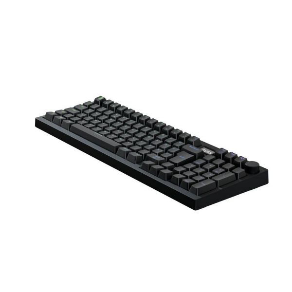 AVAX GM03 98% Gasket RGB mechanikus vezetékes billentyűzet Outemu silent white switch, magyar kiosztás (AVAX GM03W)