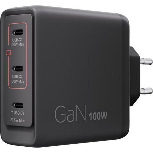 LENOVO AC Adapter - 100W Multi-port USB-C GaN Charger (40AW100BEU)