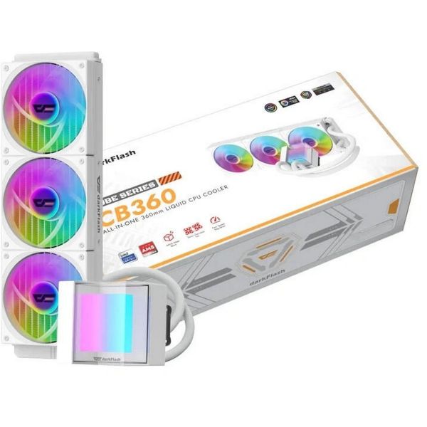 Darkflash CB360 CPU-hűtő (fehér) (CB360 WHITE)