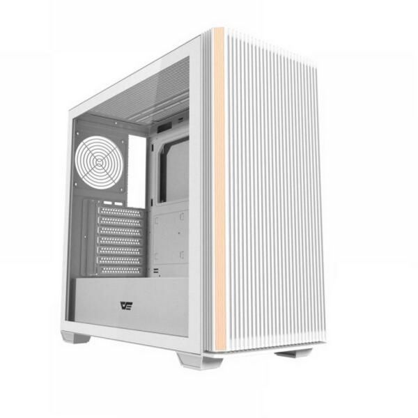 Darkflash DS900WS ATX számítógépház ventilátorok nélkül (Fehér) (DS900WS_WHITE)
