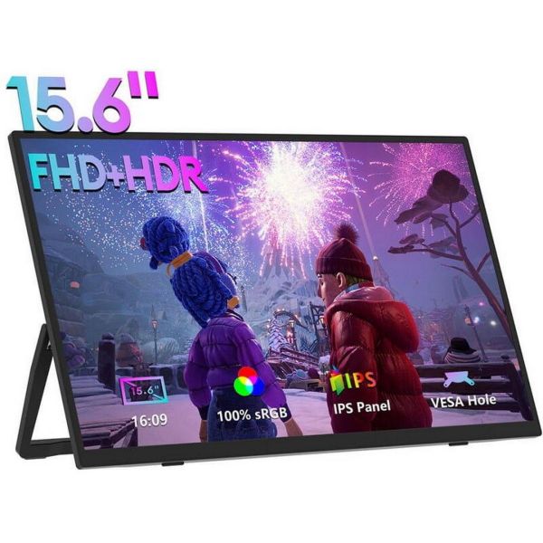 ZEUSLAP ZP156 15,6 hüvelykes hordozható monitor