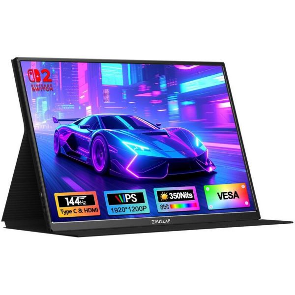 ZEUSLAP P16 Ultra 16 hüvelykes, 144 Hz-es hordozható monitor (P16 UITRA)
