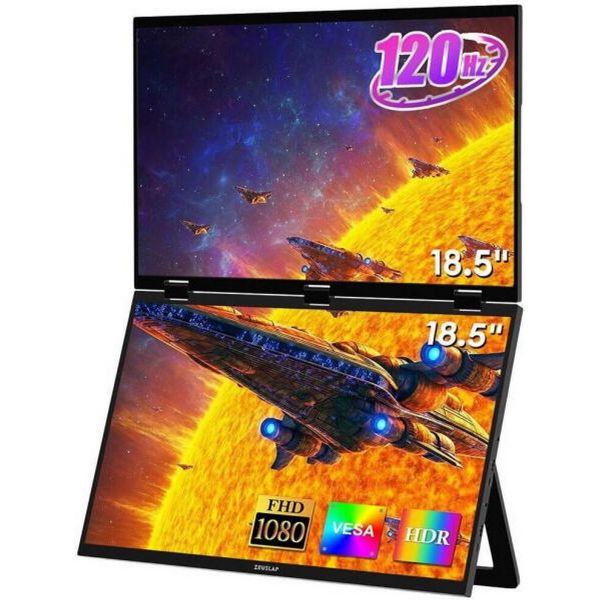 ZEUSLAP Z18W kettős 18 hüvelykes hordozható monitor