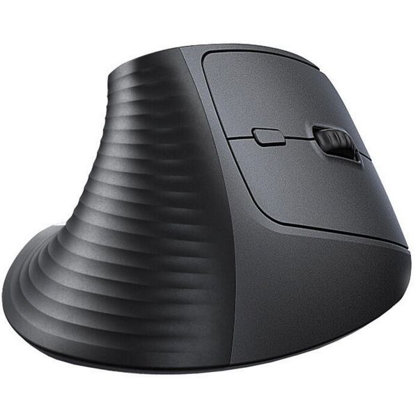 UGREEN M571 vezeték nélküli ergonomikus egér, 2.4GHz + BT (65042) fekete