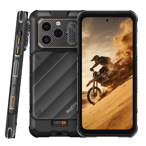 Ulefone Rugone Xever 8 8+256GB, fekete (GR1001-TF1)