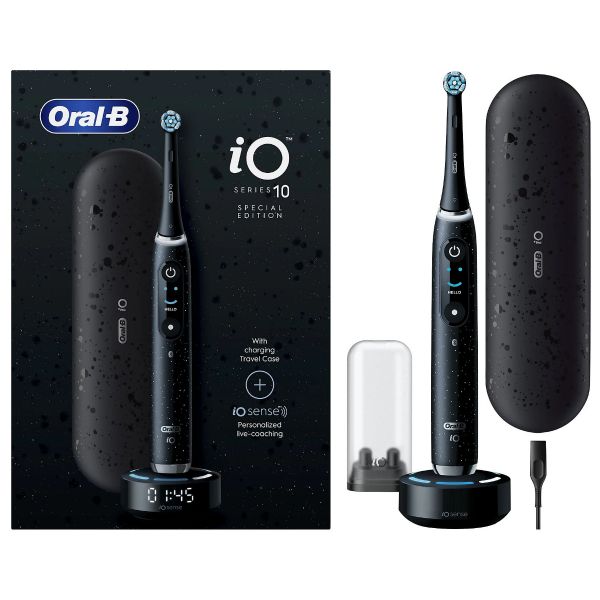 Oral-b iO10 elektromos fogkefe (Special Edition), fekete (10PO010485)
