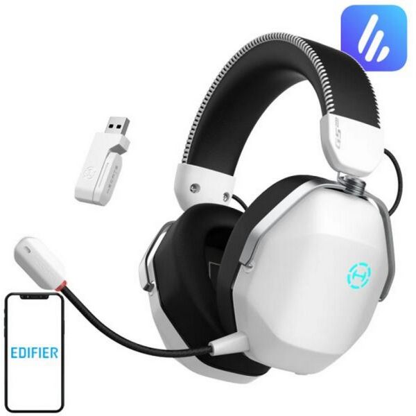 Edifier Hecate G5 Max gamer fejhallgató (fehér) (G5 MAX [WHITE])