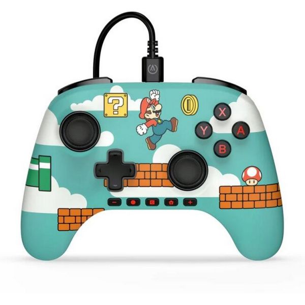 PowerA Advantage vezetékes kontroller Nintendo Switch 2 - Mario Time (NSGP0527-01)
