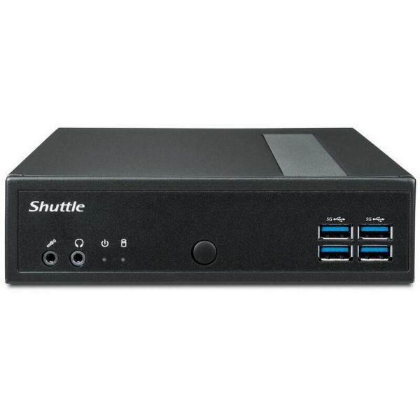 Shuttle XPC slim DL30N - Intel N100, fekete