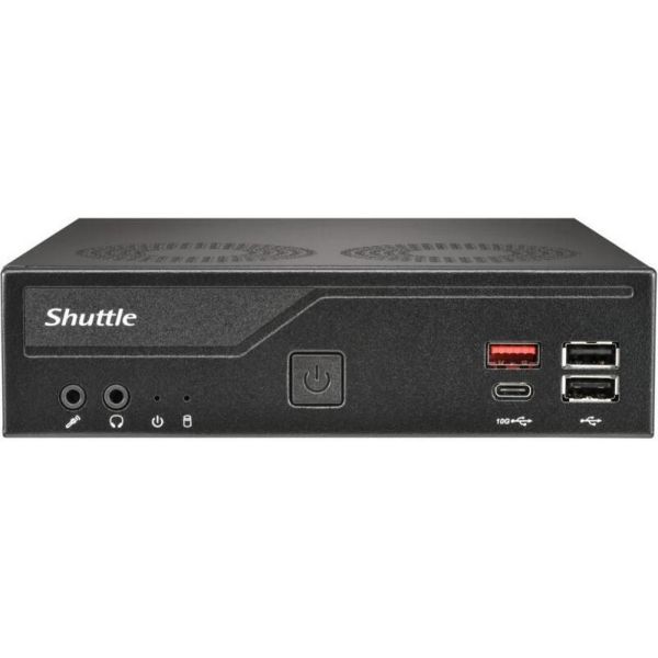 Shuttle XPC slim DH810 - S1851 foglalat / H810 chipset, fekete