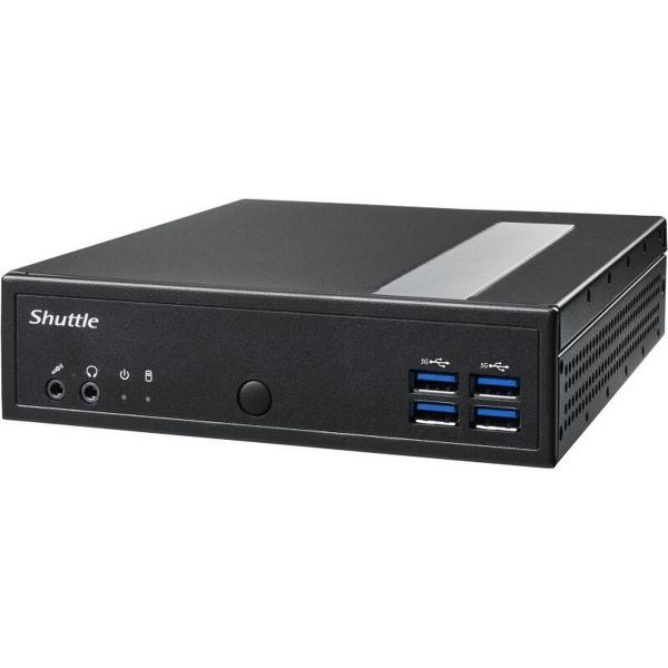 Shuttle XPC slim DL40N - Intel N150, fekete