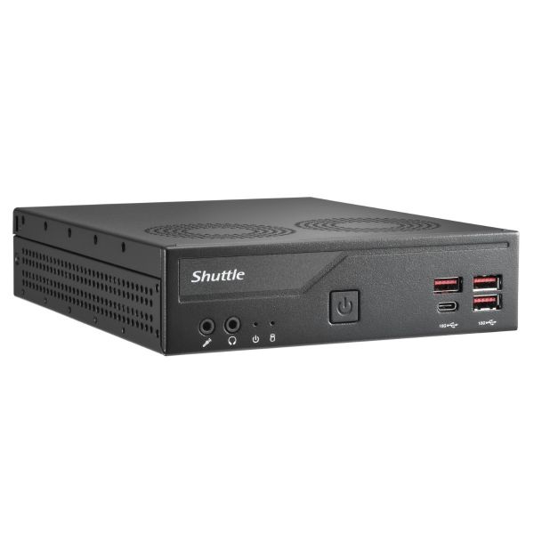 Shuttle XPC slim DB860 - S1851 foglalat / B860 chipset, fekete