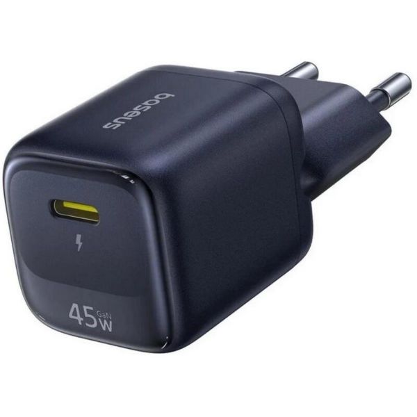Baseus EnerFill FN22 hálózati gyorstöltő 45W, USB Type-C, fekete (E0123300)