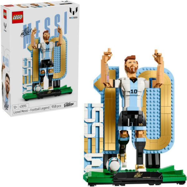LEGO Editions Lionel Messi – Futball-legenda (43015)