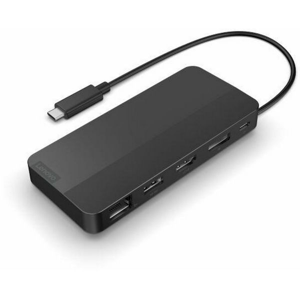 Lenovo Dual Display Travel Dock - Eclipse Black (40B90100EU_BID)