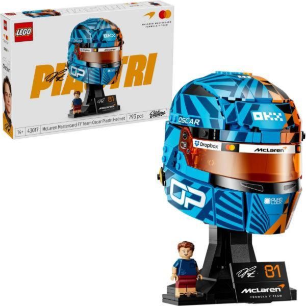 LEGO Edition Sports Oscar Piastri Mclaren sisak (43017)